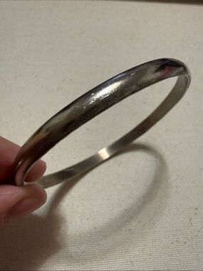 Classic Sterling Silver 925 Bangle Bracelet